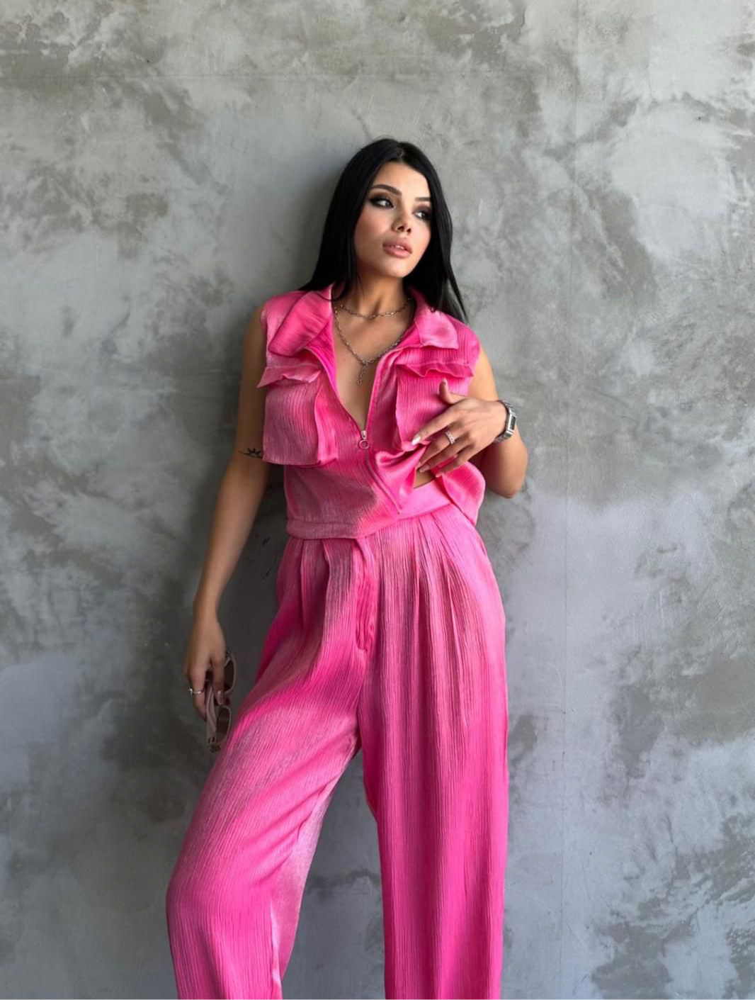 طقم فيست مجيب زهري