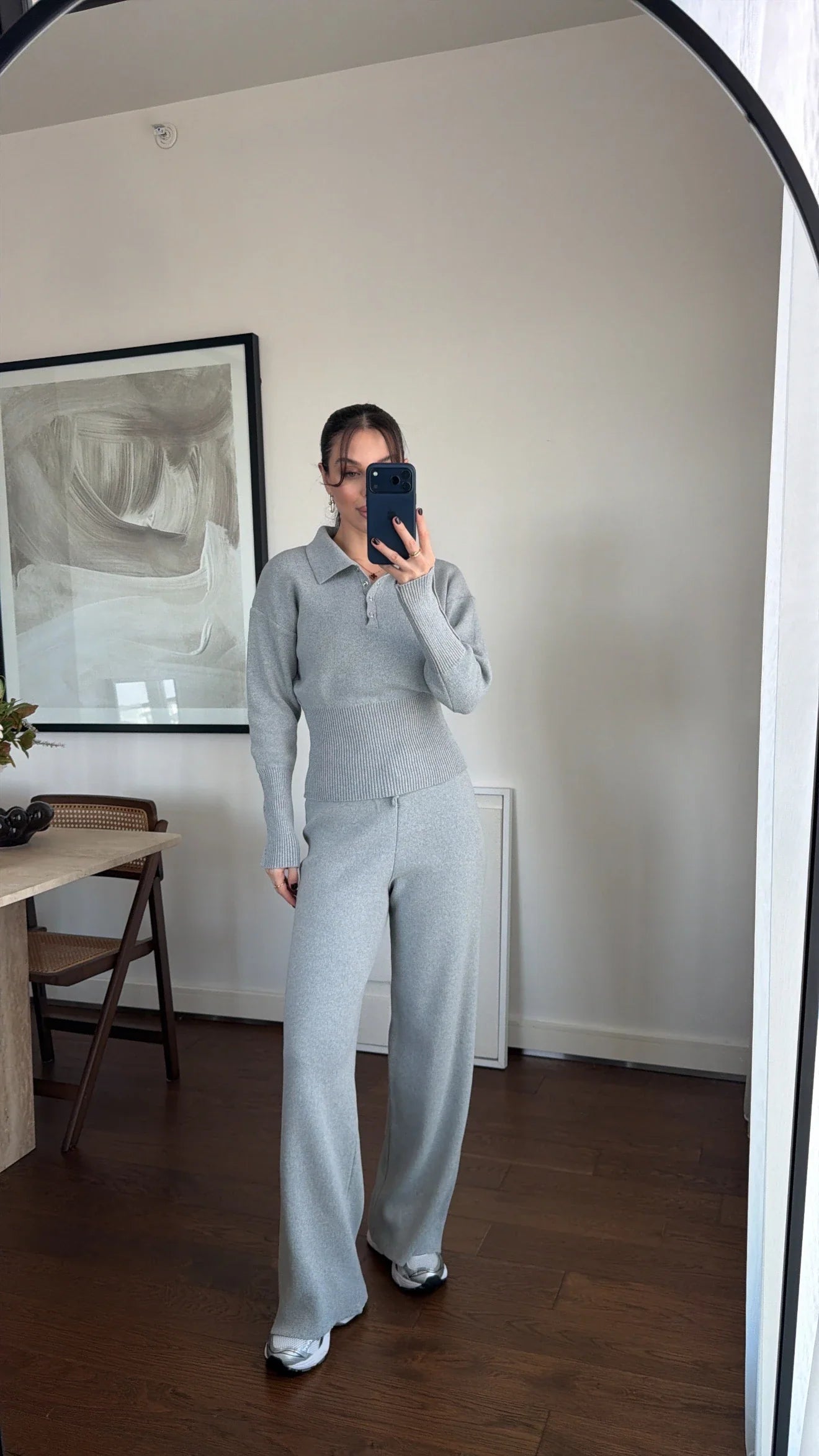 طقم سكني بأزرار