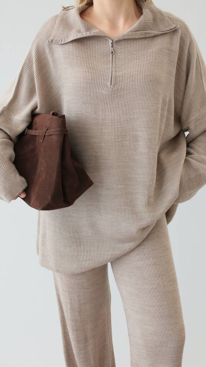 طقم بيج بسحاب