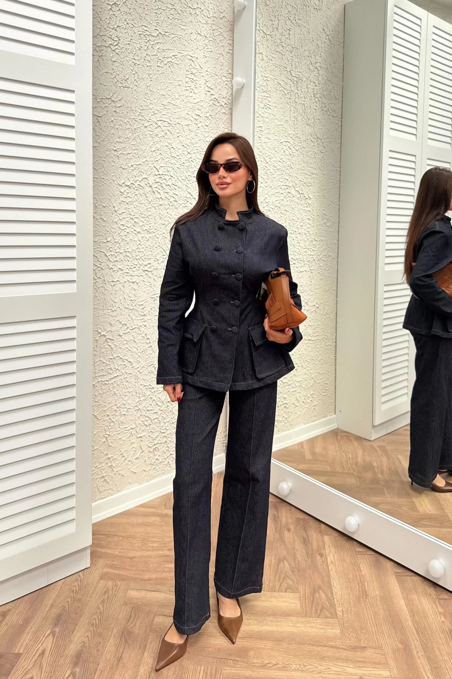 طقم جينز بازرار