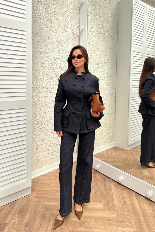 طقم جينز بازرار