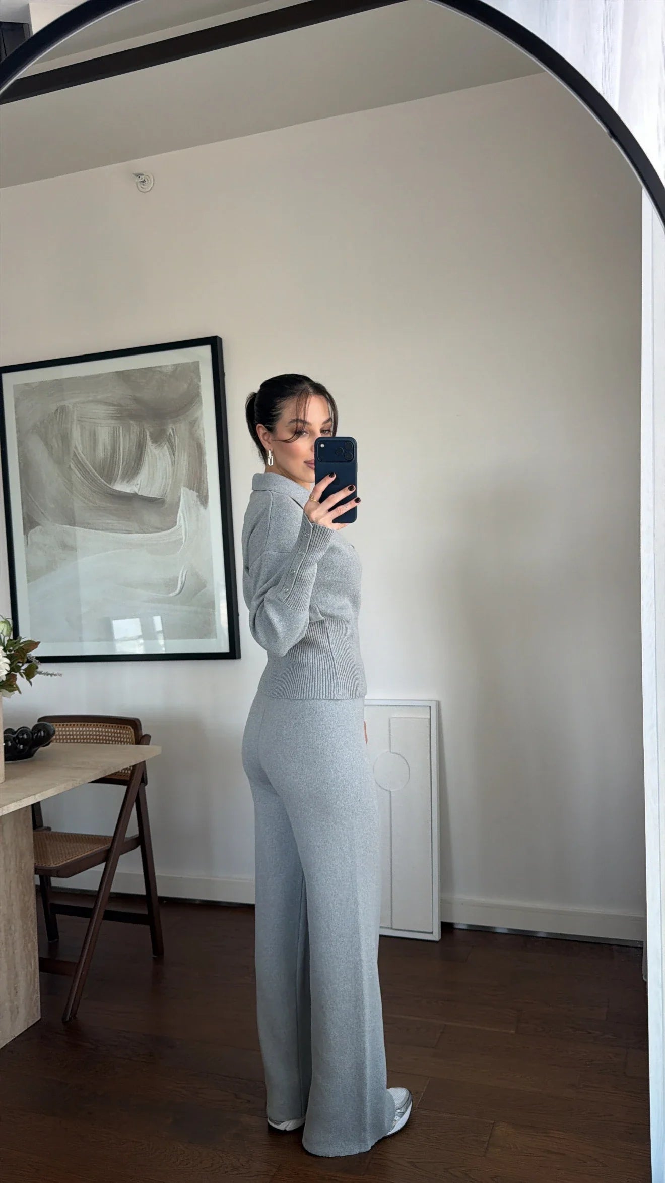 طقم سكني بأزرار