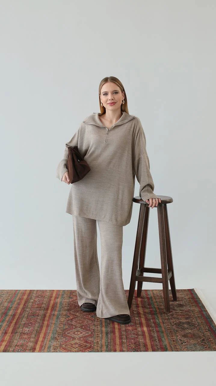 طقم بيج بسحاب