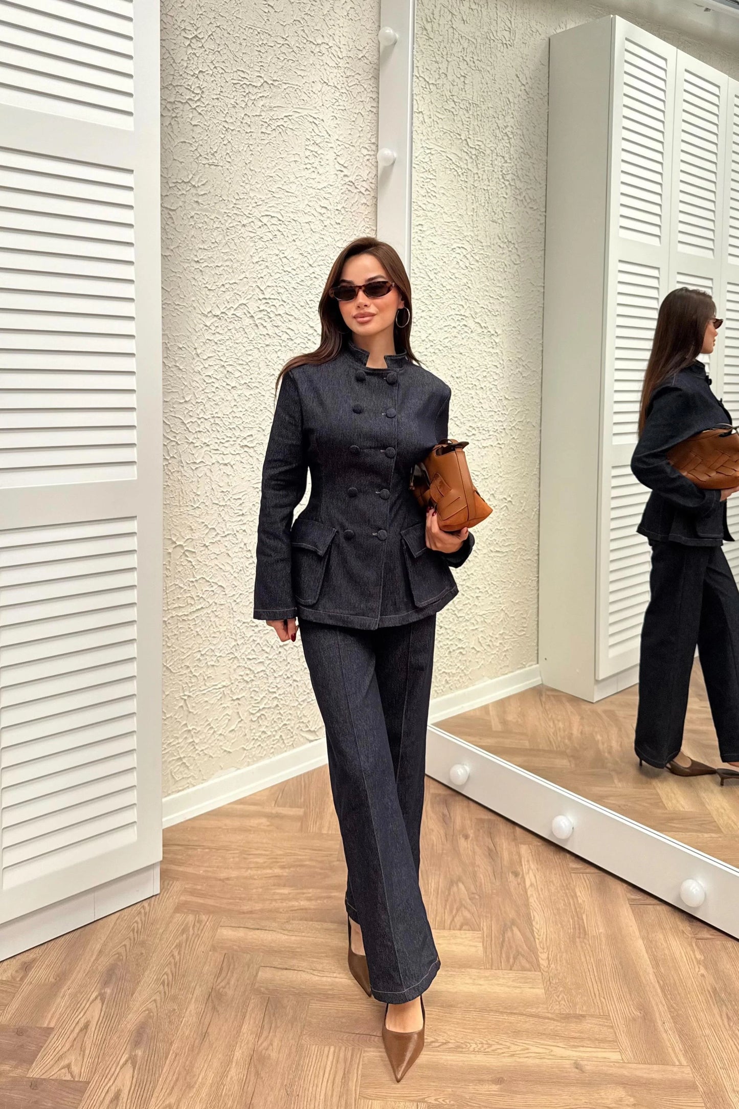 طقم جينز بازرار