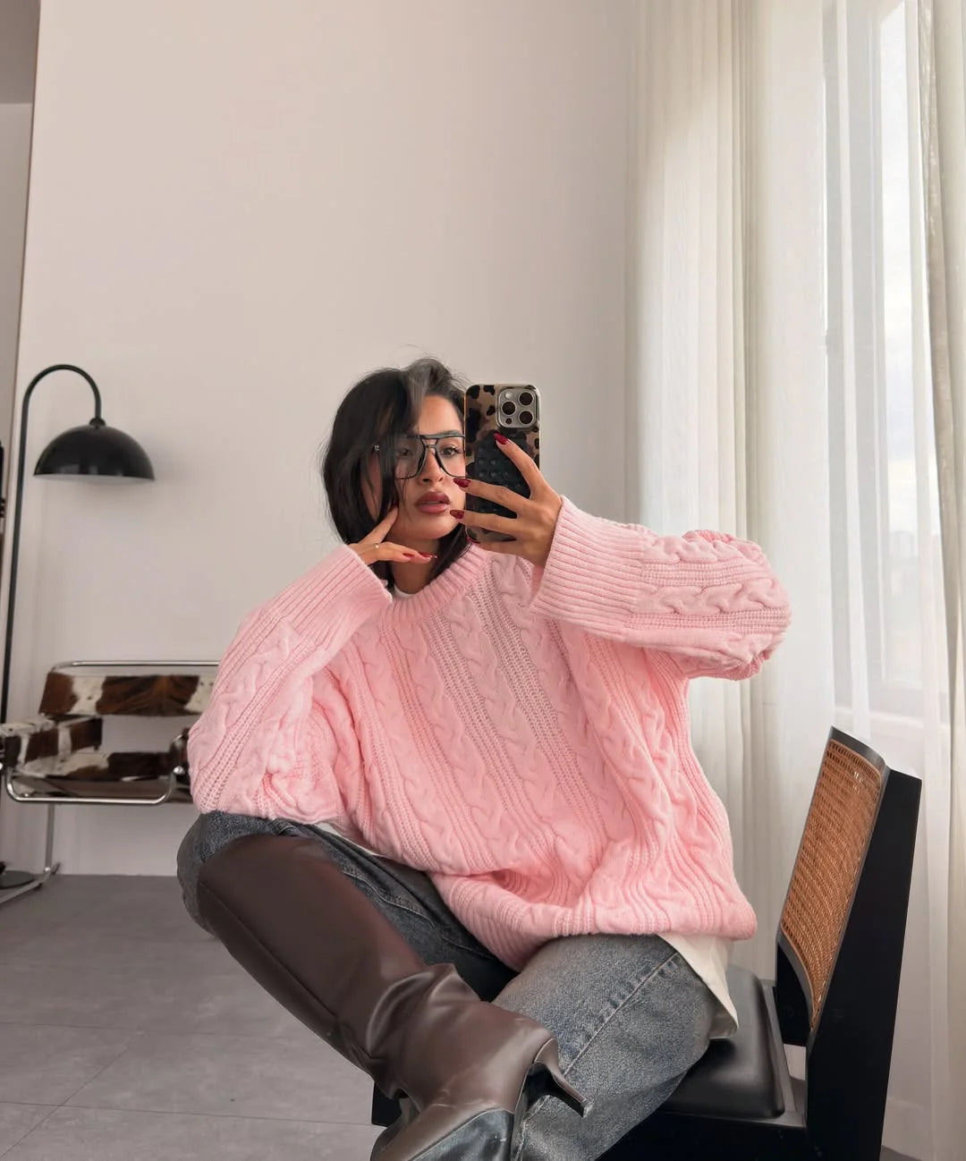 بلوزة مجدلة زهري