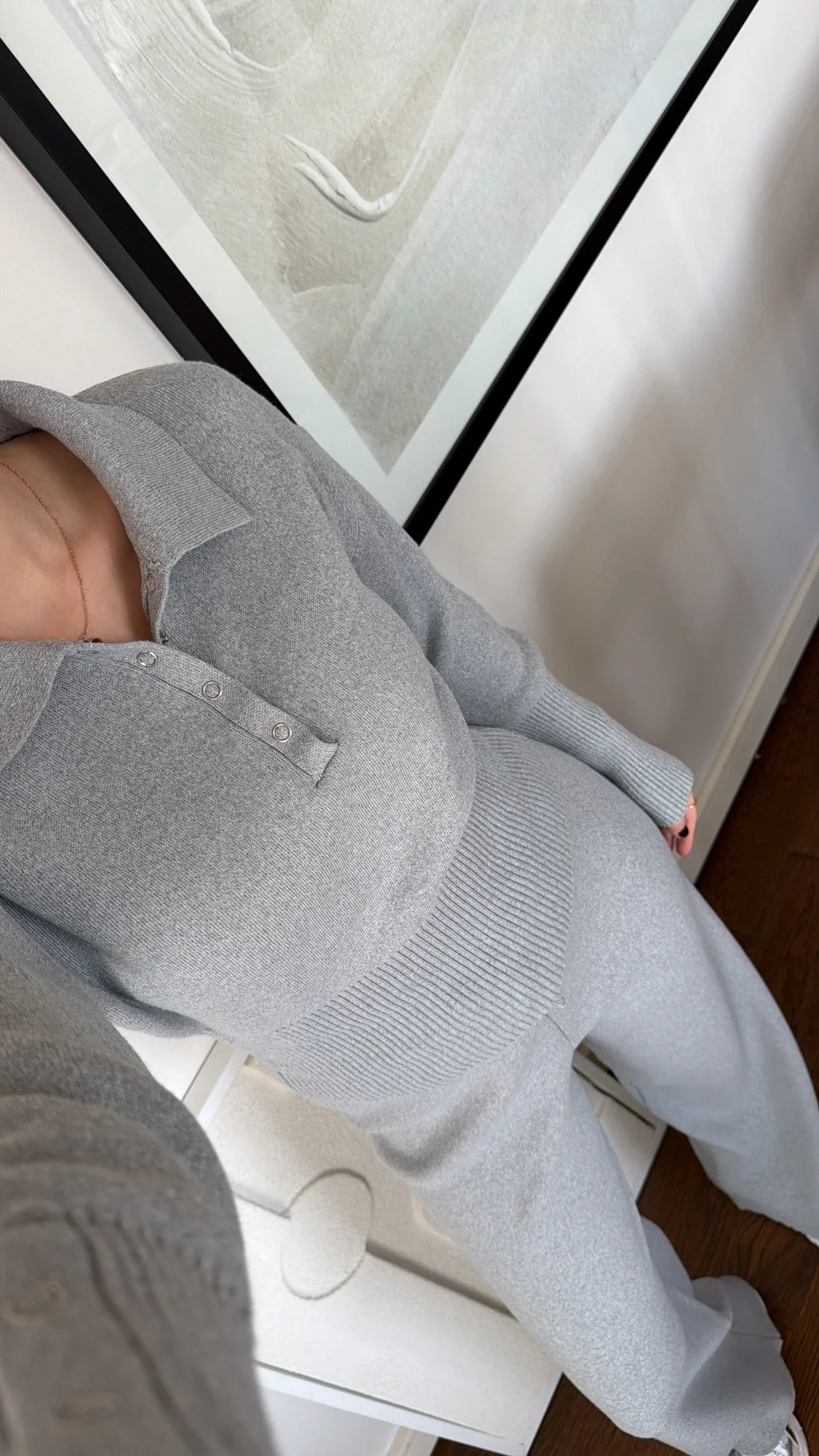 طقم سكني بأزرار