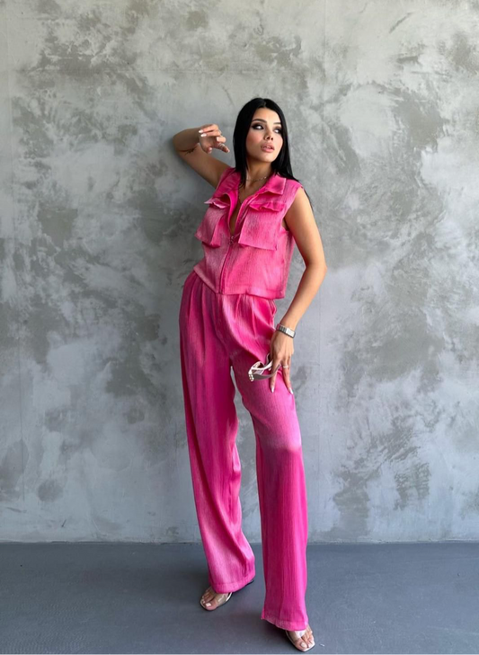 طقم فيست مجيب زهري