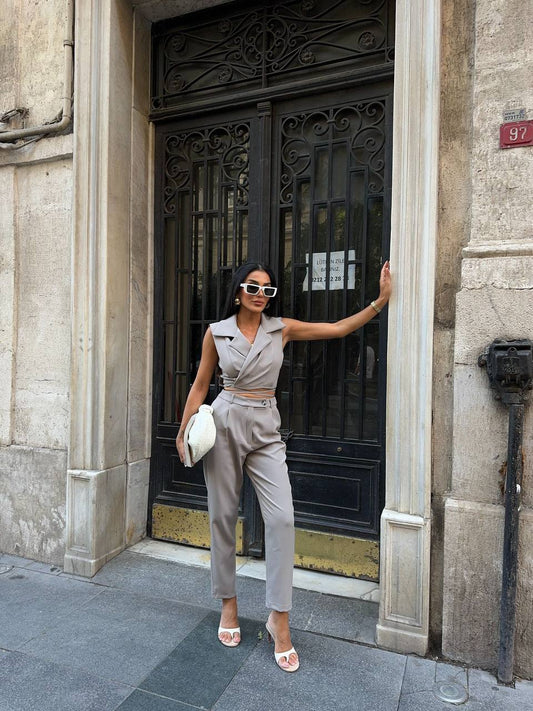 طقم رسمي جكيت قصير سكني