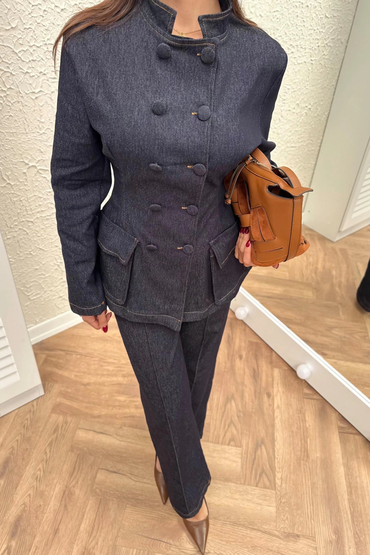 طقم جينز بازرار