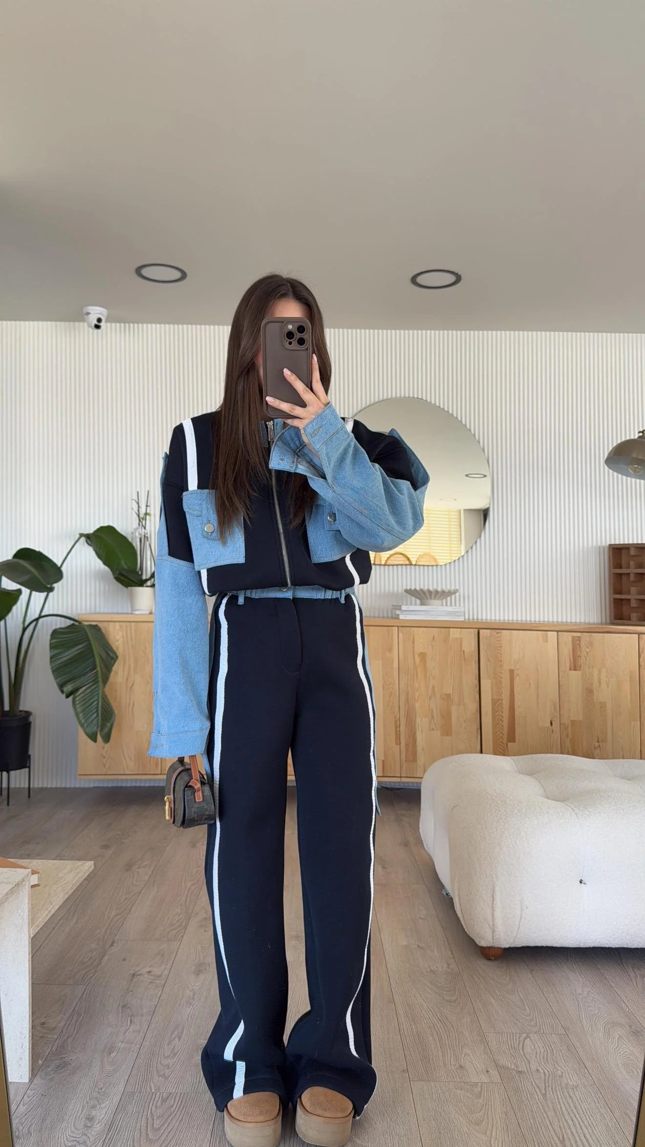 طقم تريننج كحلي