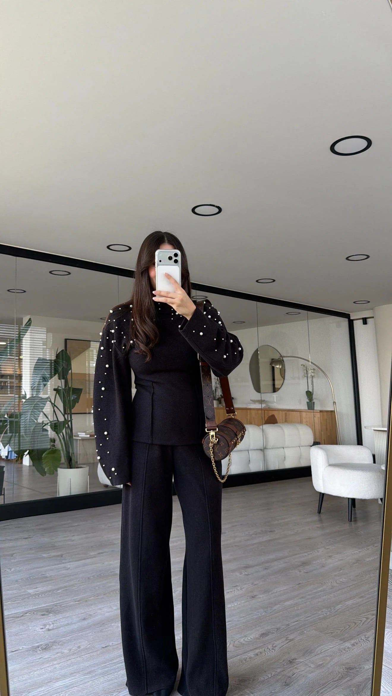 طقم لولو بني