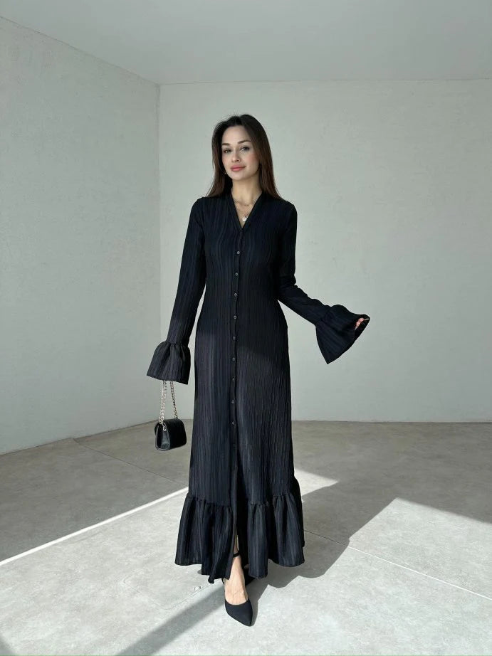 فستان بازرار اسود