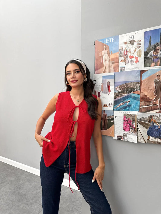 جرزة ربط احمر